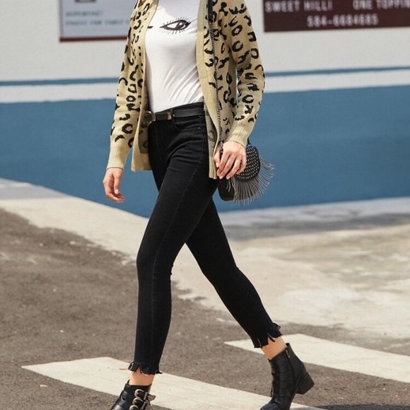 ❗️LAST ONE ❗️Leopard print pocket cardigan - Picture 4 of 8